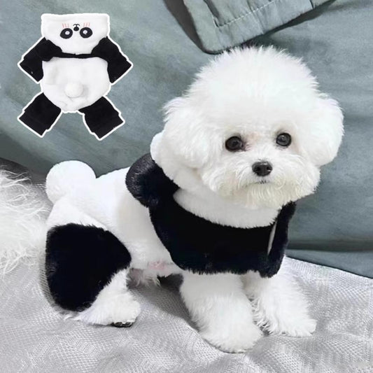 Dog Panda Costume